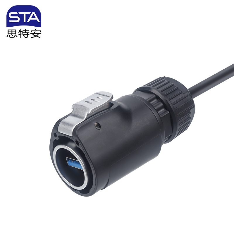 Герметичный USB-разъем SL24 IP68 | USB 2.0 & 3.0 Промышленный