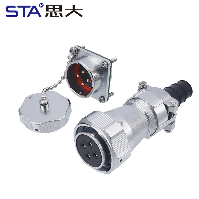 Разъем STA SK28 (WY28): Мощный Байонетный Соединитель IP67 (28 мм)