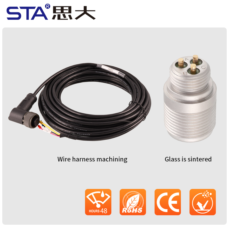 MIL-DTL-26482 8-контактный 3-вставный круглый разъем