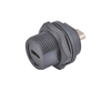 Герметичное гнездо Micro USB с резьбовым соединением, IP67/IP68
