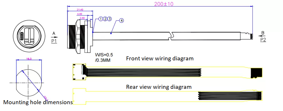 E-Nano SIM Female Back Mount Solder