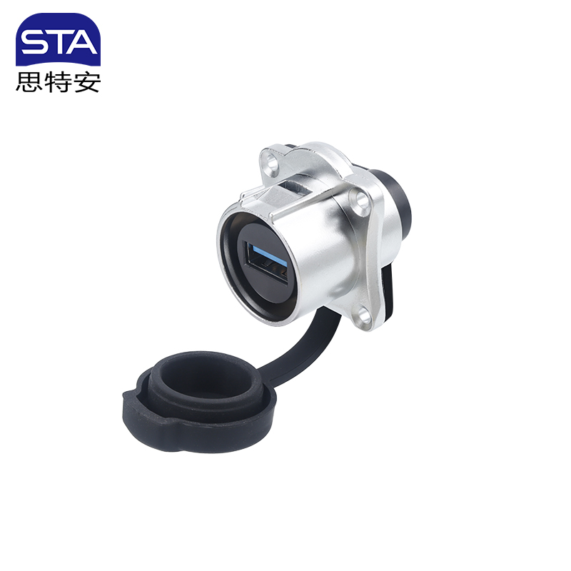 Герметичный USB-разъем SL24 IP68 | USB 2.0 & 3.0 Промышленный