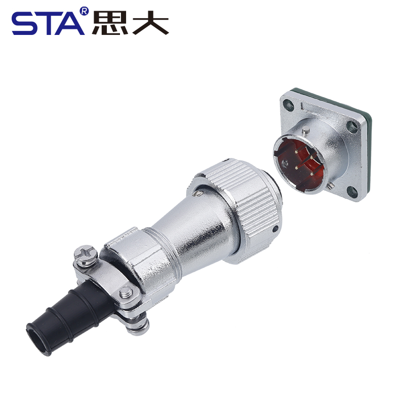 Разъем STA SK16 (WY16): Байонетный Авиационный Разъем IP67 (16 мм)