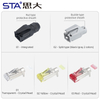 Промышленный разъем RJ45: Безинструментальный коннектор Cat6A