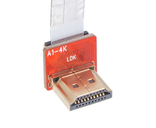 Водонепроницаемый HDMI-разъём с задним монтажом (Back Mount) – кабель FFC HDMI папа, IP67