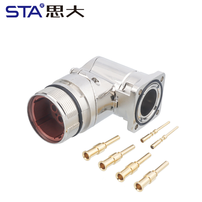 M40 металлический водонепроницаемый разъём 6/8 pin IP67