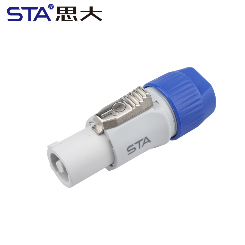 Разъем SNC: IP54 3-контактный 20A Фиксируемый силовой штекер для LED и Сцены