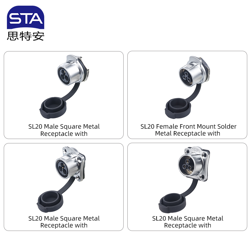 Разъем SL20 IP68: Герметичный Авиационный Соединитель Штык