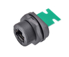 RJ45 IP67 Пластиковый Водонепроницаемый Резьбовой Разъём