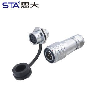 SF12: IP44 Самозащелкивающийся разъем Толкай-тяни