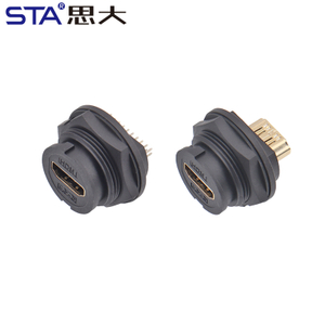 HDMI Женский Разъём для Заднего Монтажа (Байонет) | IP67