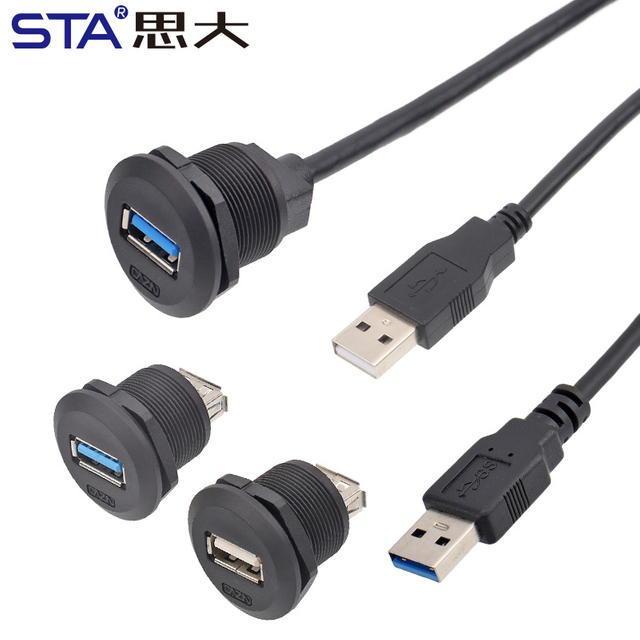 EP USB Водонепроницаемый Панельный Разъём IP67/IP68