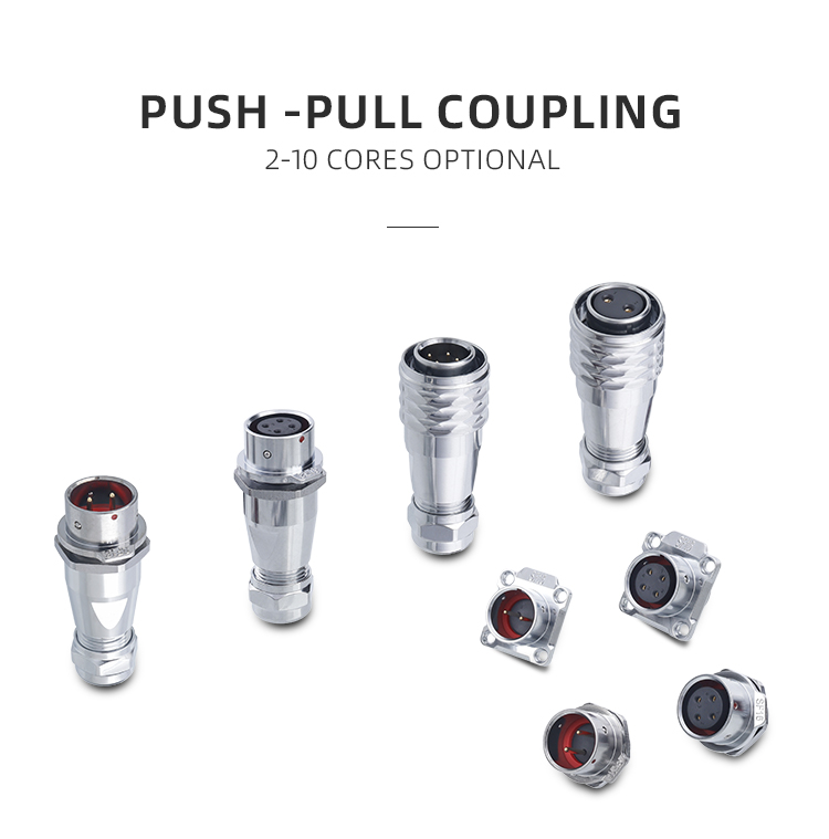 Разъем SF16: Промышленный Металлический Соединитель IP67 (16 мм)