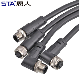 Водонепроницаемый экранированный круглый разъем M14 