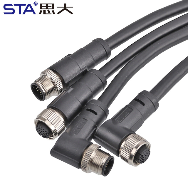 Водонепроницаемый экранированный круглый разъем M14 