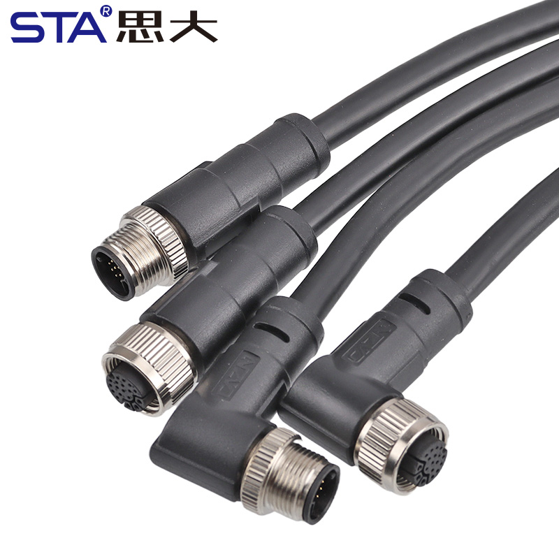 Водонепроницаемый экранированный круглый разъем M14 