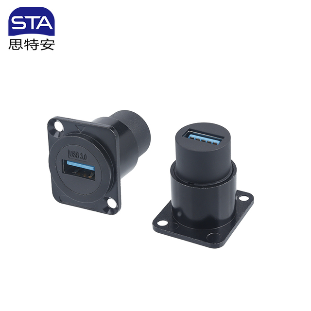 Разъем USB 3.0 SE IP65 | Панельная розетка двойная мама