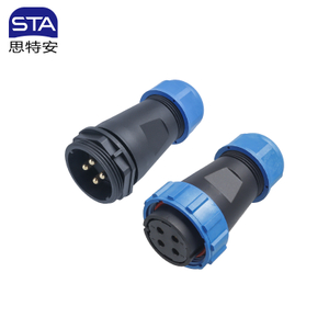 SP28 IP68 Разъем: Промышленный Авиационный Соединитель 45А/380В