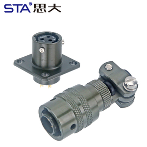 Разъем цилиндрический MIL-DTL-26482 серии I — Типоразмер 8-33 (3 контакта)