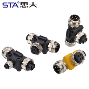 7/8 IP67 T-адаптер промышленный Доступны версии 7/8–7/8 и 7/8–M12