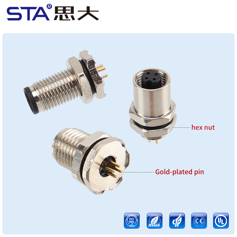 Водонепроницаемый разъем M5 