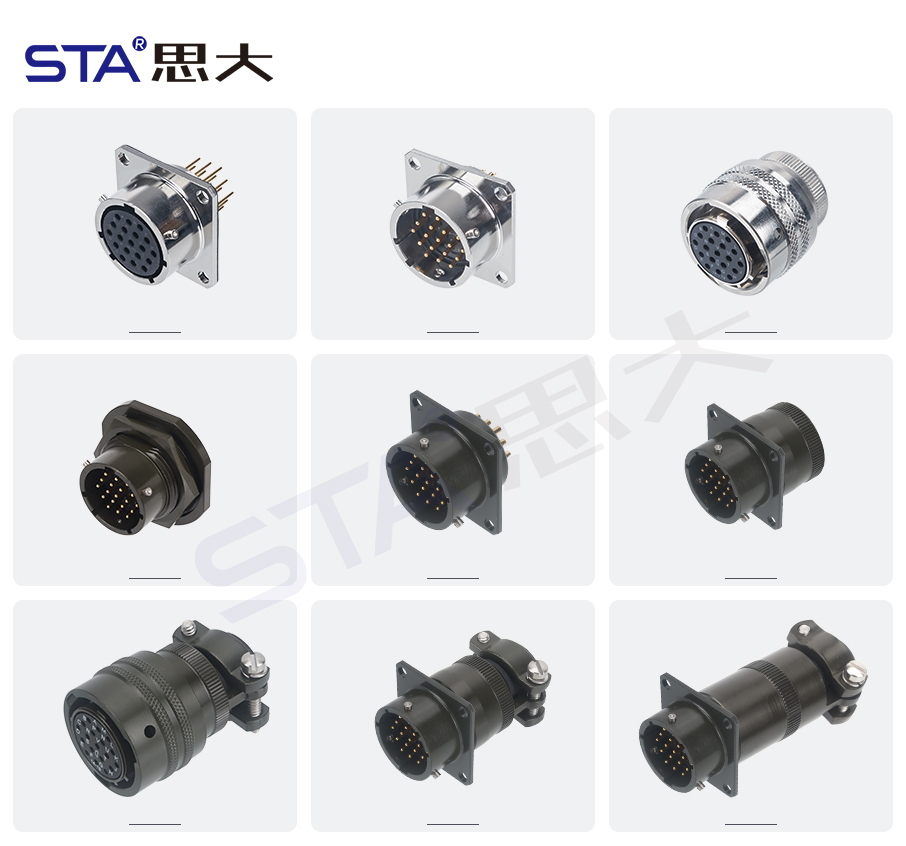 19-контактный разъем MS3116F14-19P для робототехники