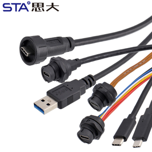 Кабель Type-C IP68: Байонетный Водонепроницаемый Провод USB