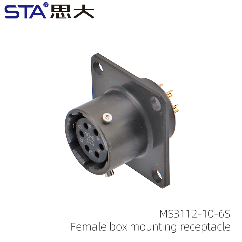 MS3112 Connector: Блочная Круглая Розетка MIL-DTL-26482 (Pin & Socket)